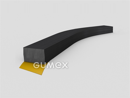 GUMMIPROFILE RECHTECKFORM - SELBSTKLEBEND - EPDM